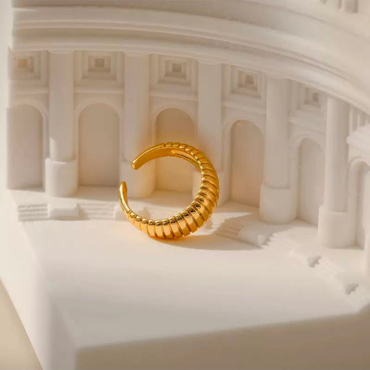 Adura Ring by Glitze Accessories — waterproof hypoallergenic gold ring Pakistan