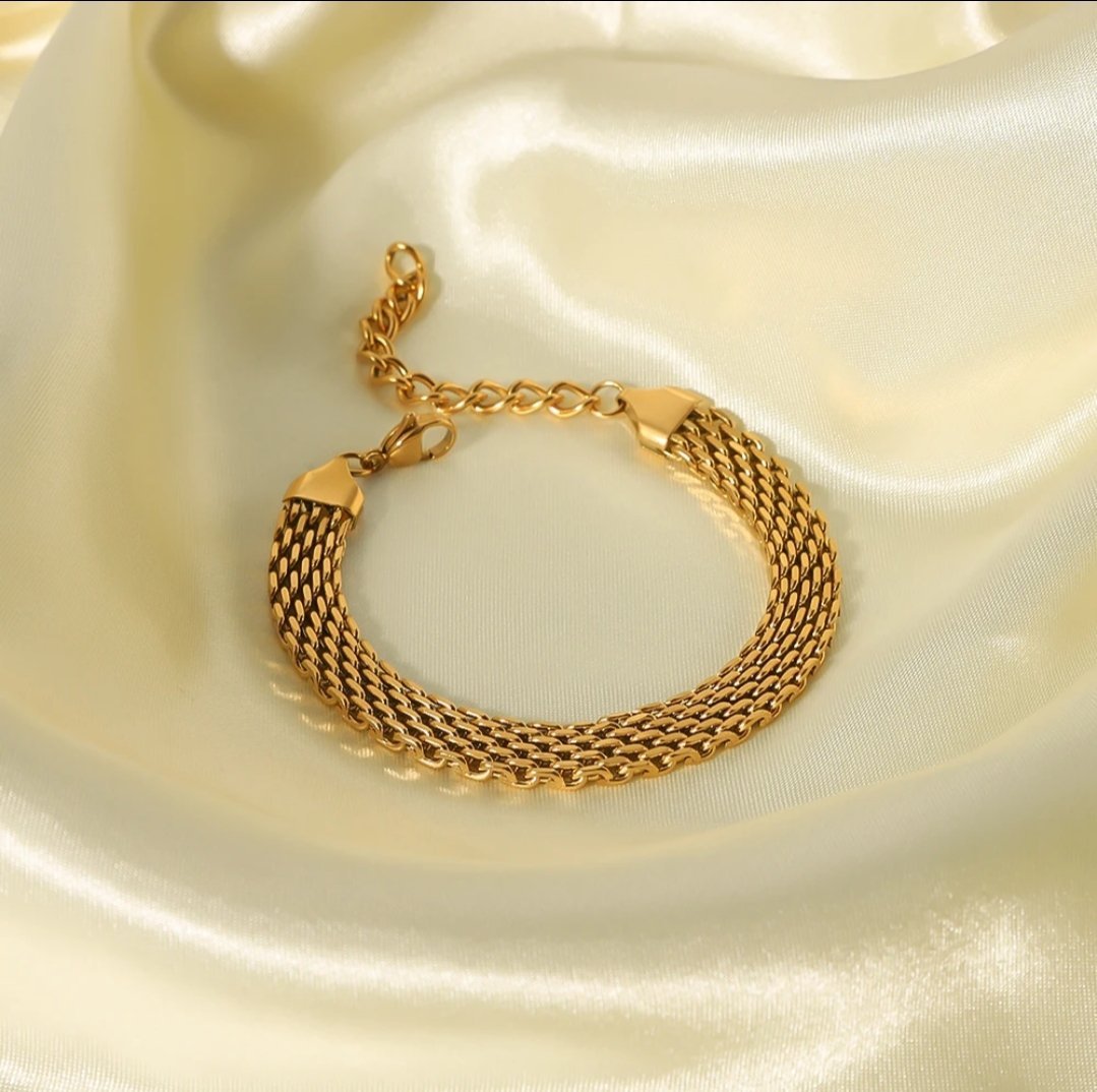 Monarch Chain Bracelet - Glitze Accessories