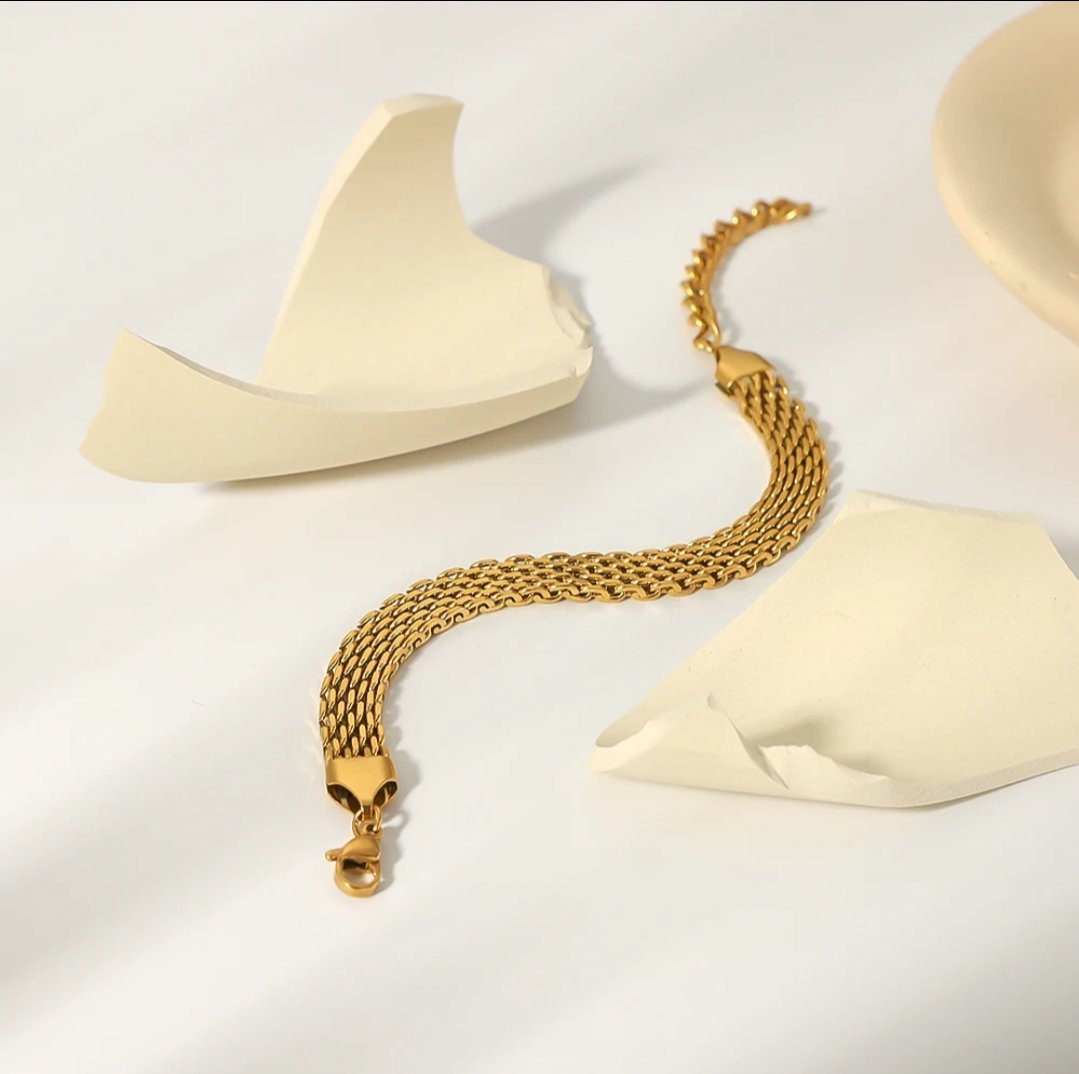 Monarch Chain Bracelet - Glitze Accessories