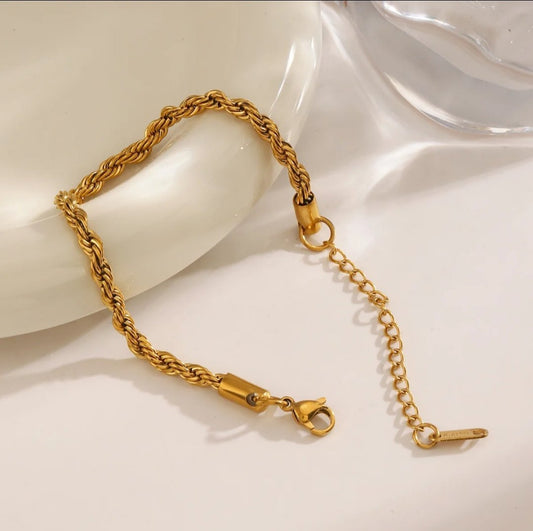 Rope chain Bracelet - Glitze Accessories