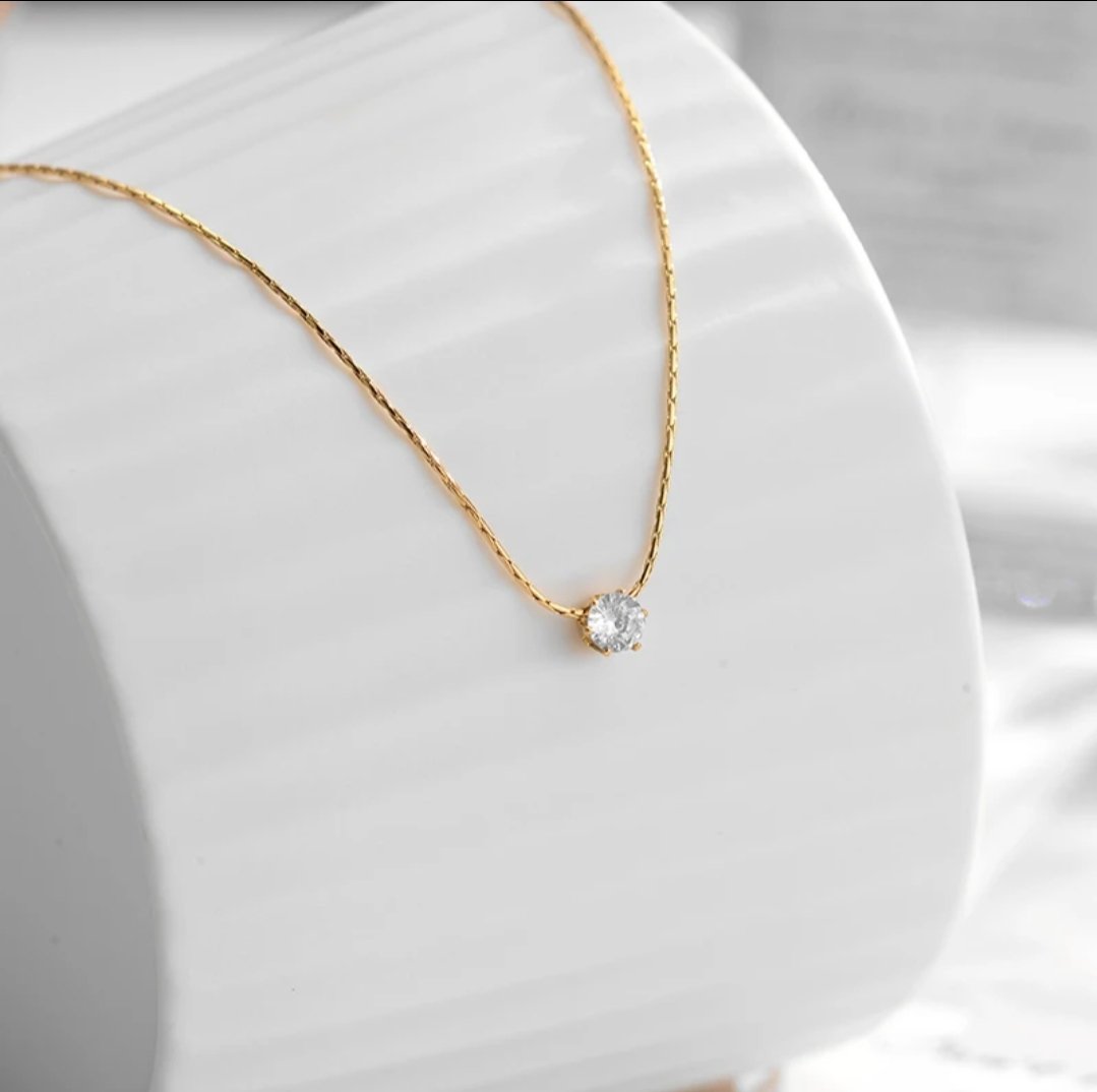 Euphoria Necklace - Golden - Glitze Accessories