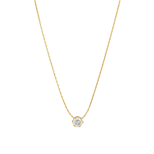 Euphoria Necklace Golden detail — tarnish-free 18K gold stainless steel necklace | Glitze Accessories Pakistan