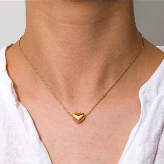 Glitze Accessories Eterna gold necklace — tarnish-free, waterproof, hypoallergenic jewellery Pakistan