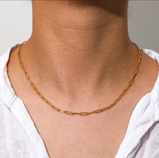 Glitze Accessories Eros Vow gold necklace — tarnish-free, waterproof, hypoallergenic jewellery Pakistan