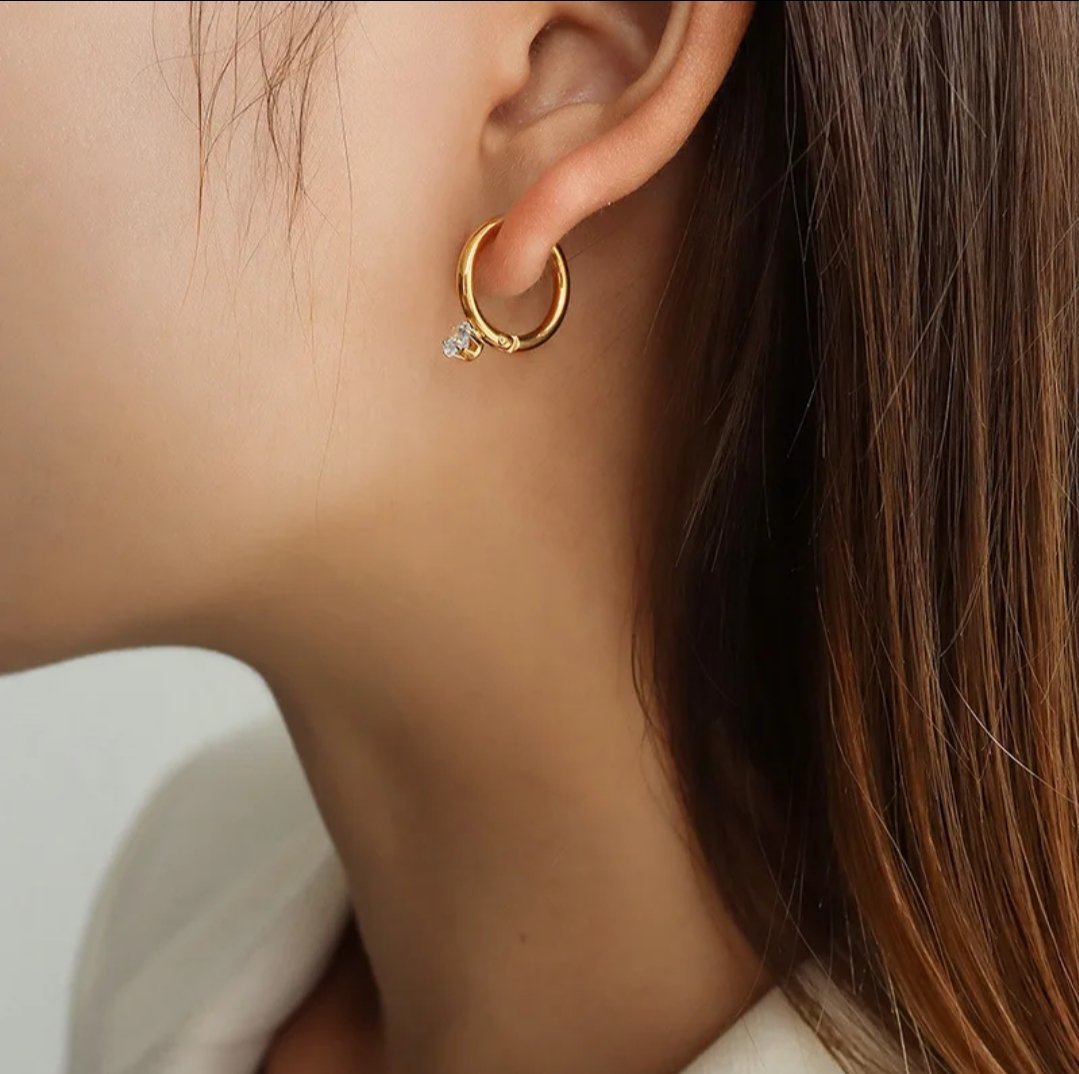 Euphoria Earrings - Golden