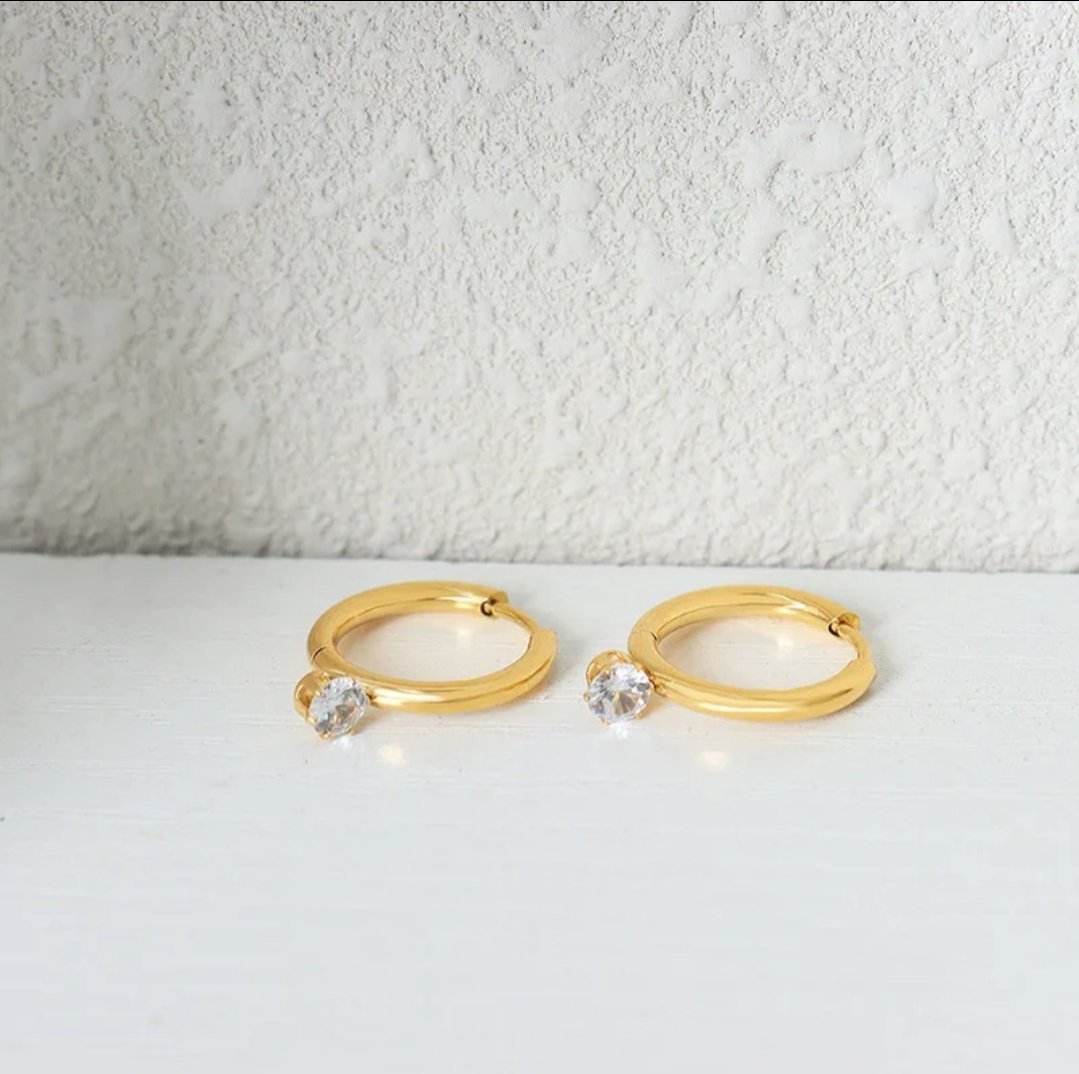 Euphoria Earrings - Golden - Glitze Accessories