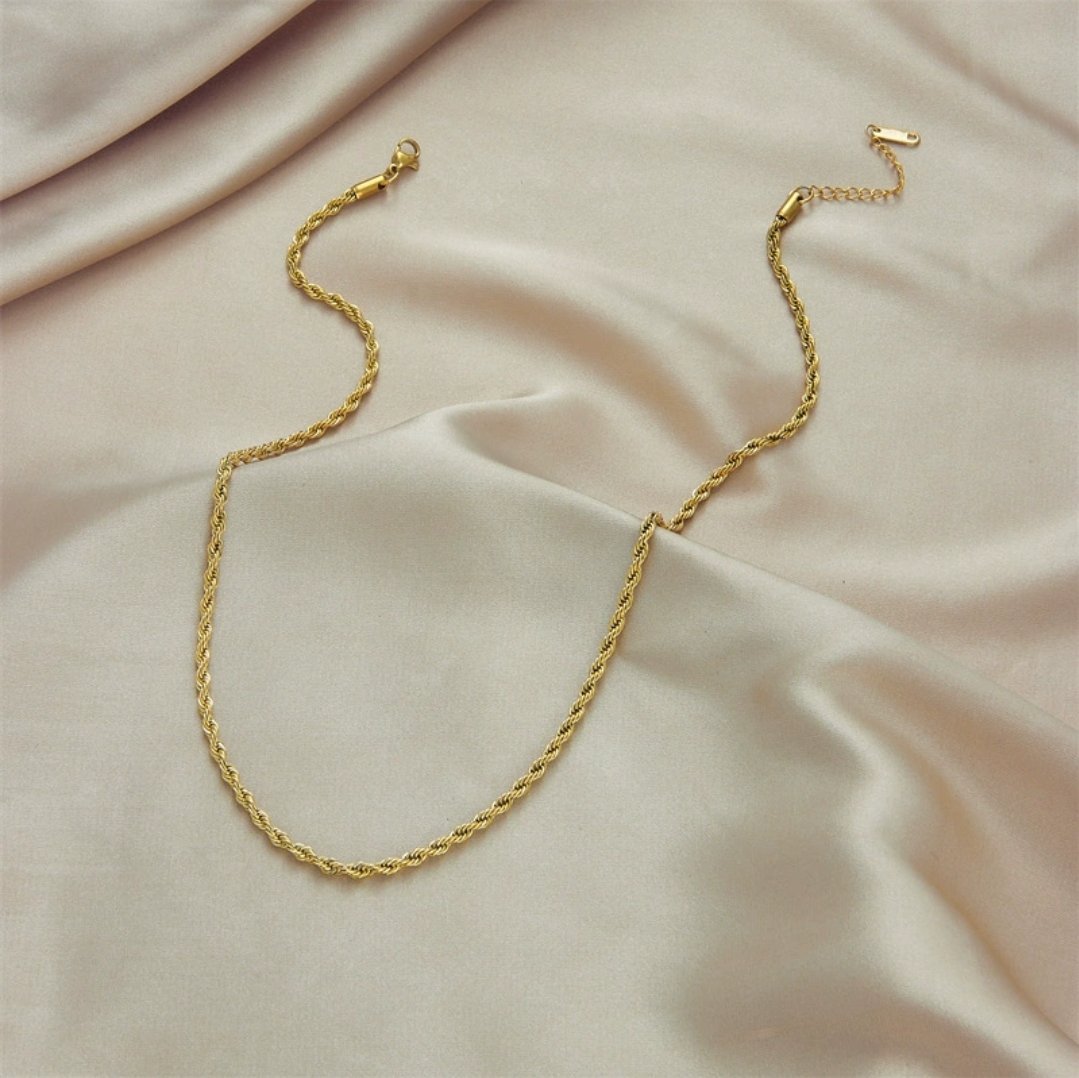 Rope Chain Necklace - Glitze Accessories