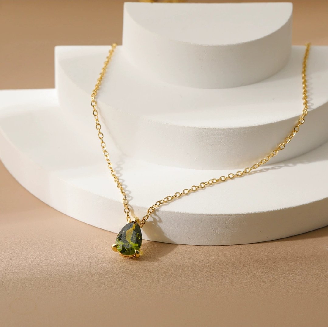 Teardrop - Olive Green