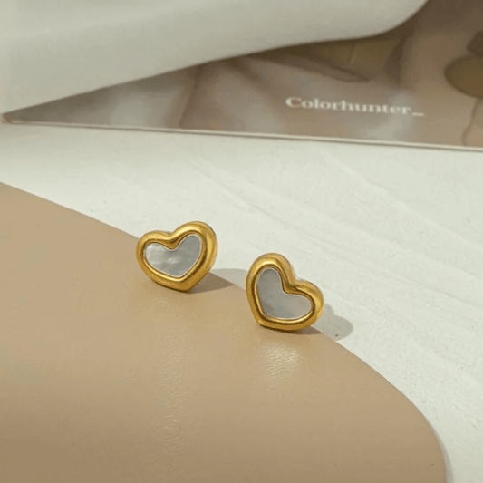 Manara Earrings styled — waterproof hypoallergenic gold earrings | Glitze Accessories