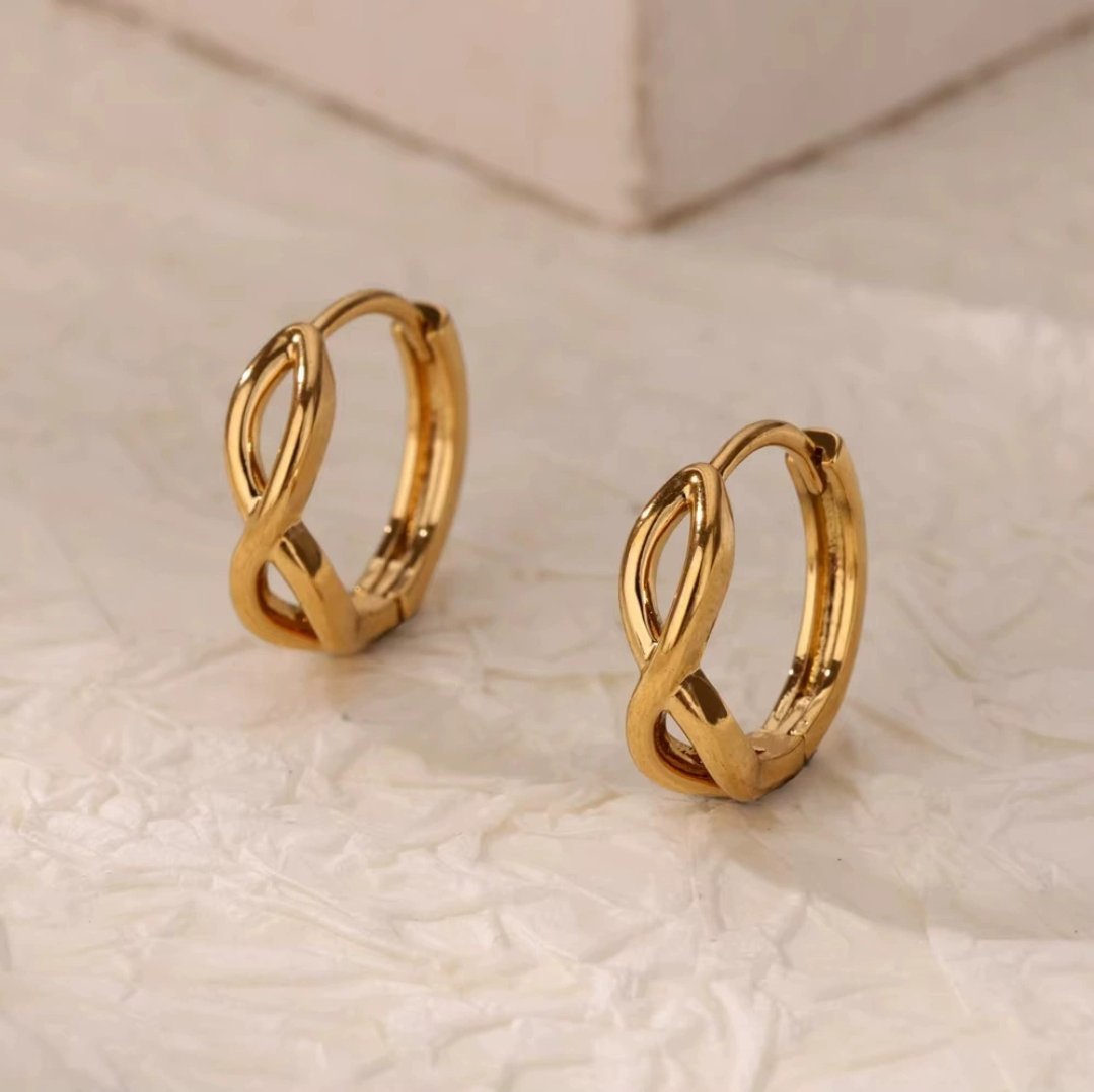 infinity earrings