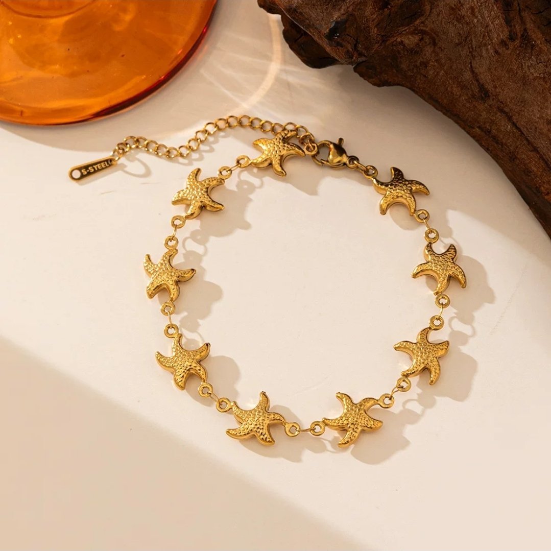 Starfish Bracelet - Glitze Accessories