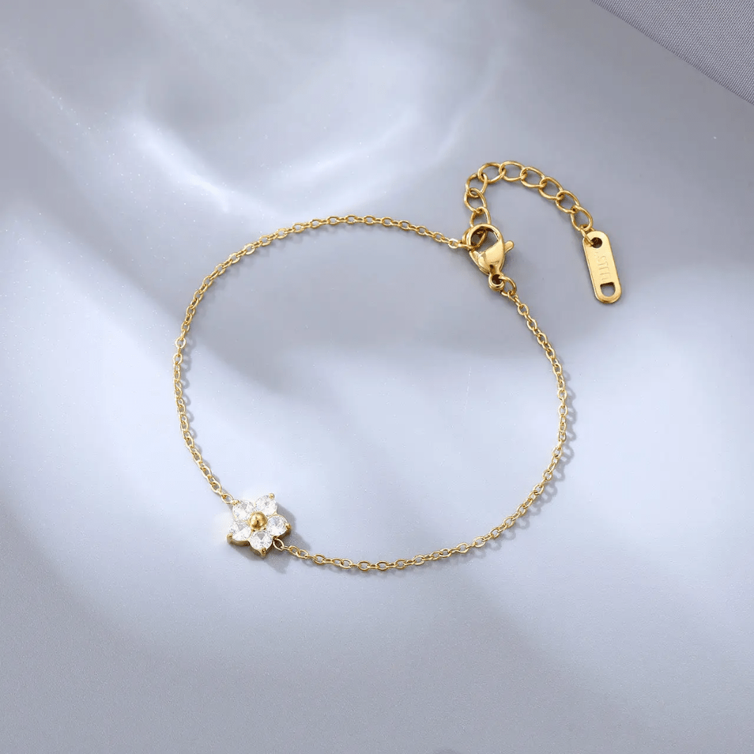 Fioren Bracelet - White - Glitze Accessories