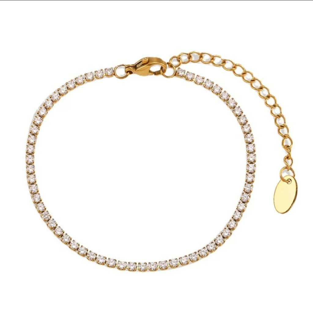 Tennis Bracelet - Golden