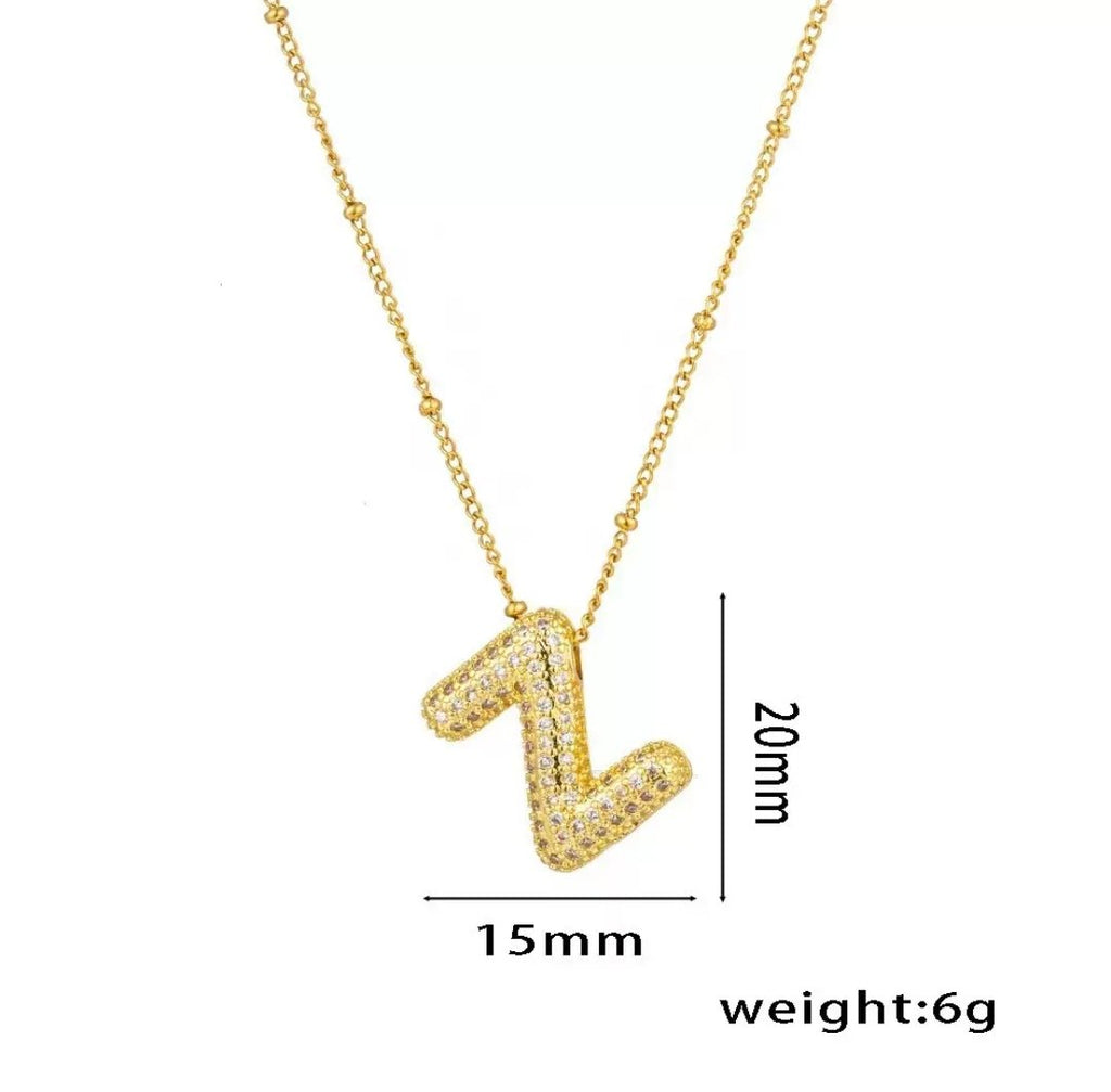 Initial Necklace - Z