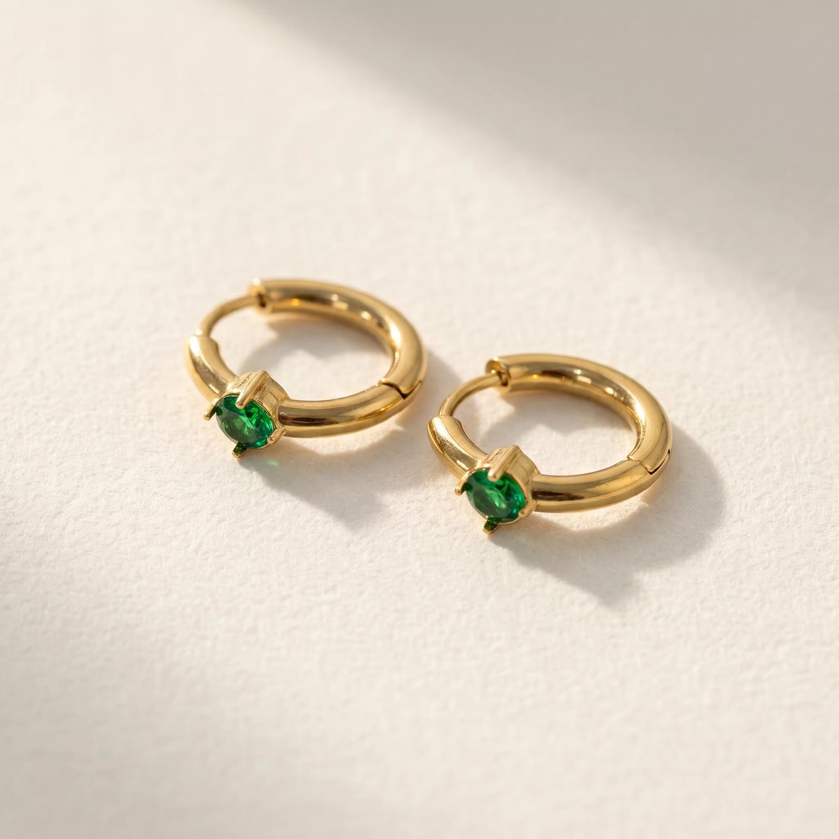 Emerald Studs
