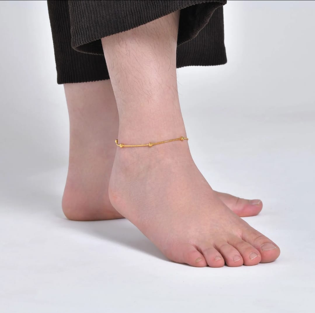 Nebora Bead Anklet - Glitze Accessories