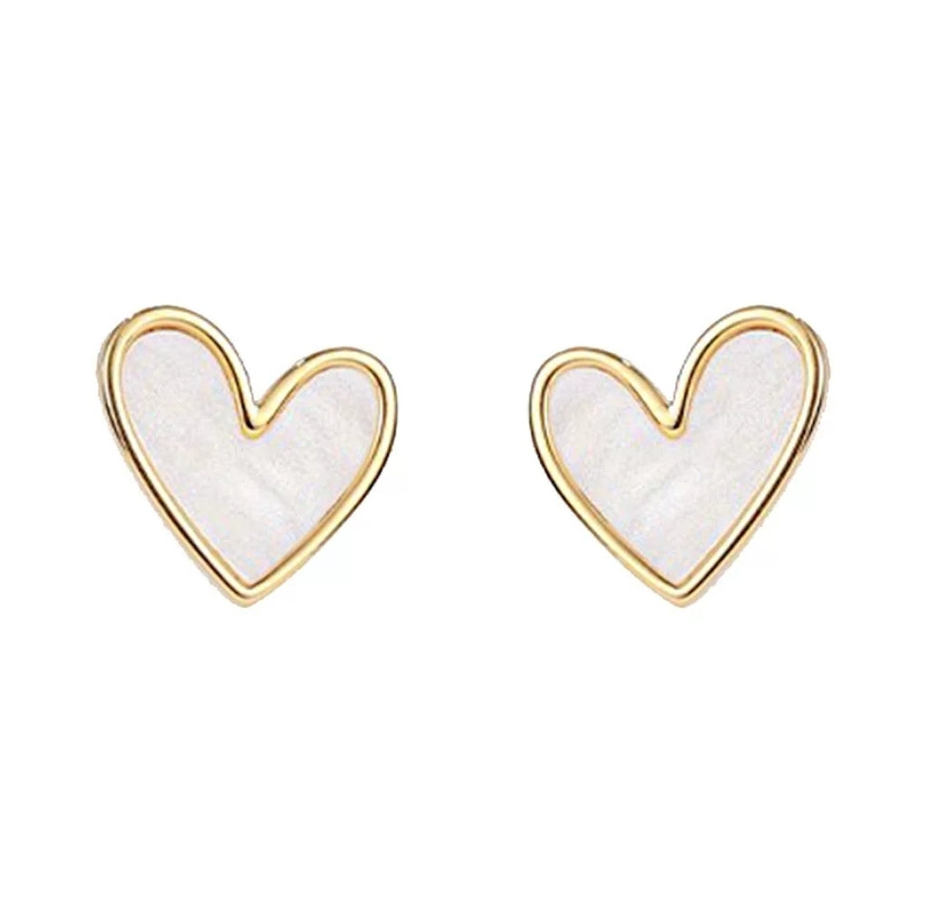 Sora earrings - White