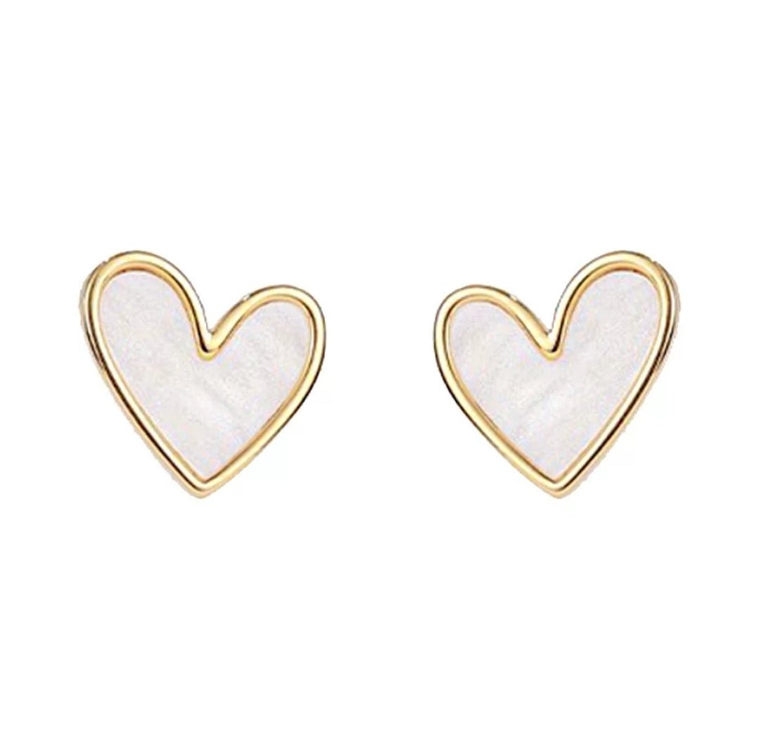 Sora earrings - White - Glitze Accessories