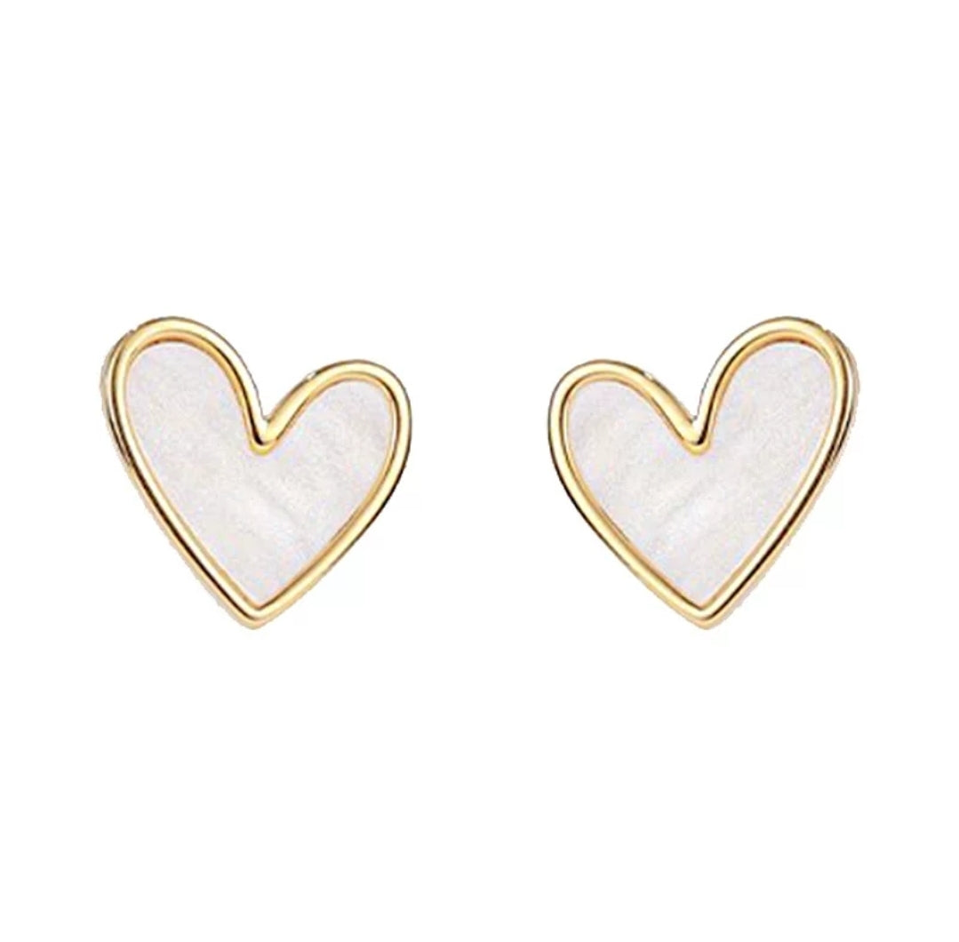 Sora earrings - White