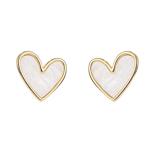 Sora earrings - White - Glitze Accessories