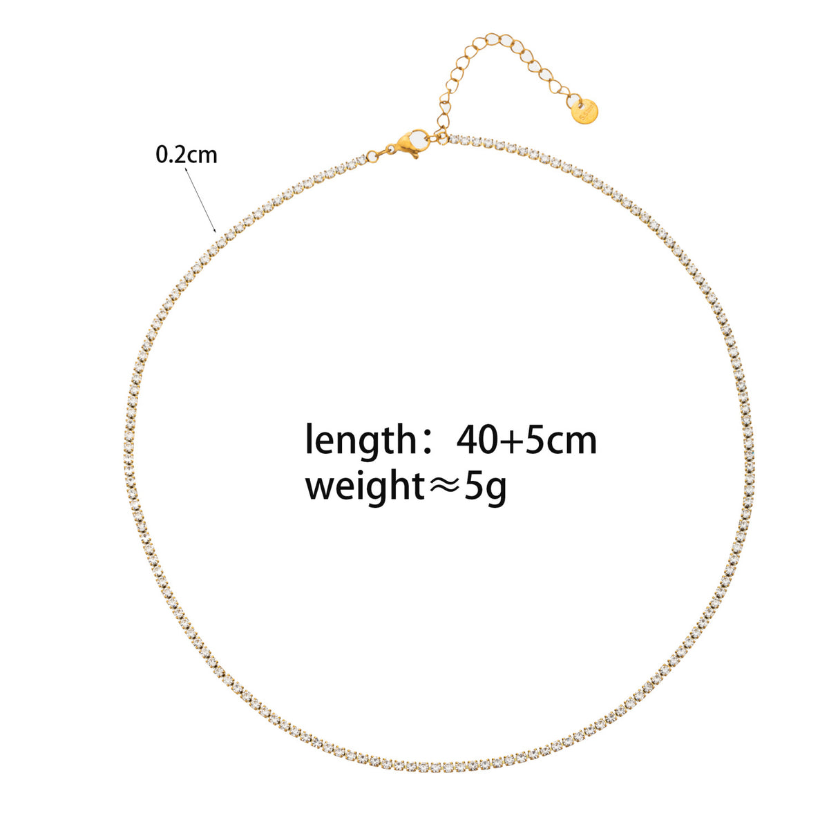 Tennis Necklace