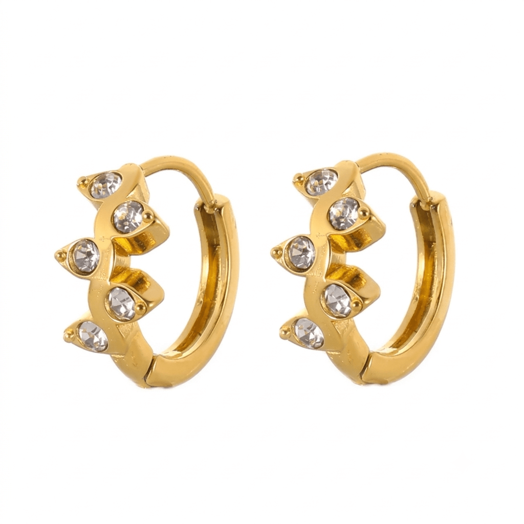 Glitze Accessories crown jewelry with sparkling rhinestones, showcasing a stylish and elegant accessory for special occasions.