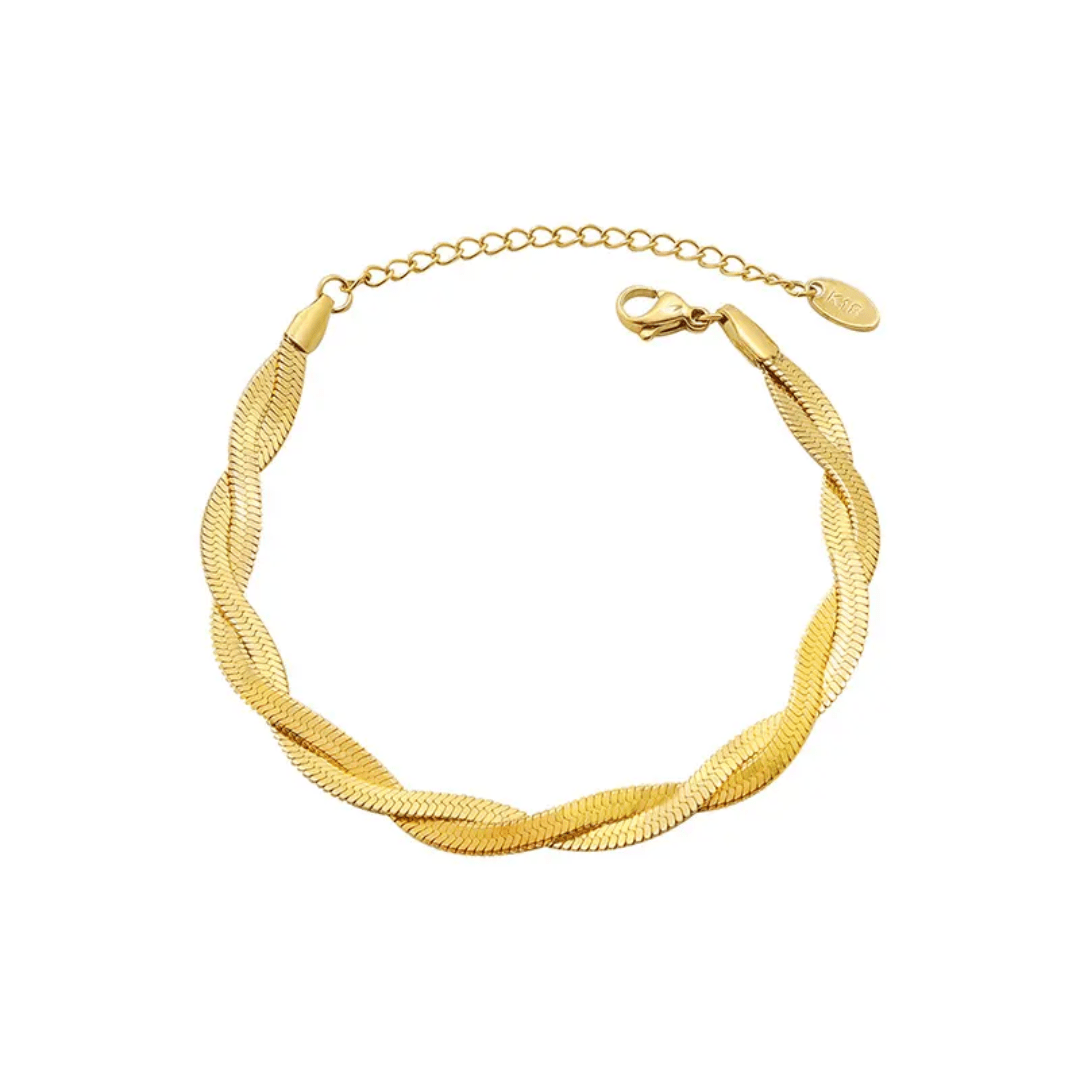 Velvet Twist Bracelet - Glitze Accessories