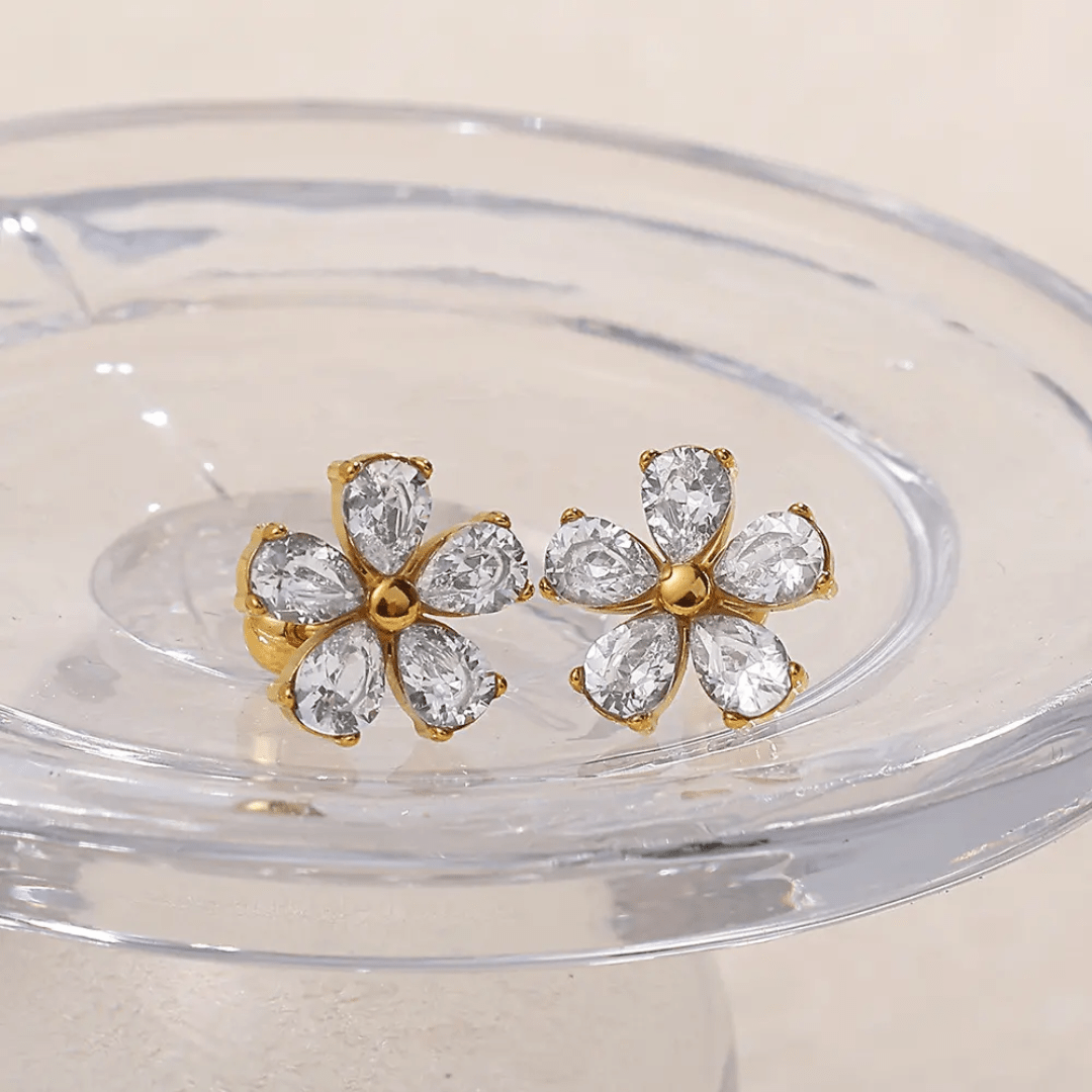 Daisy Earrings - Glitze Accessories