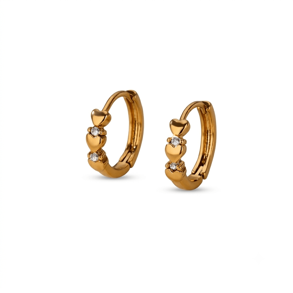 Simple Heartelle jewelry piece by Glitze Accessories featuring elegant design and delicate craftsmanship.