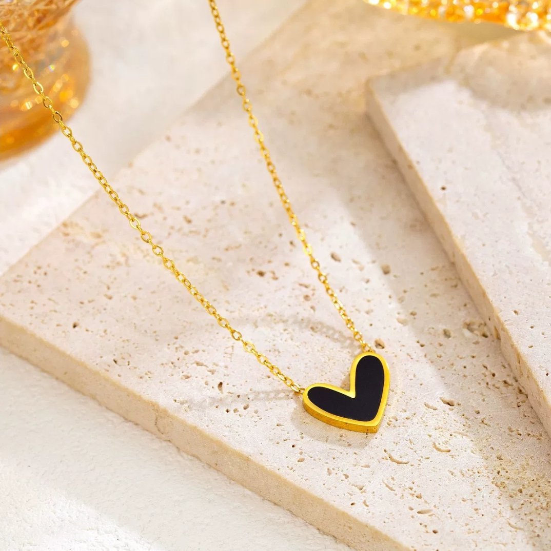 Sora Necklace - Black - Glitze Accessories