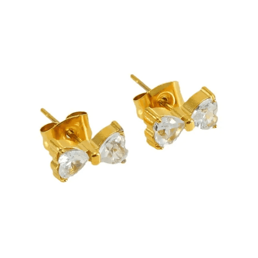 Seraphic Bow earrings - Glitze Accessories