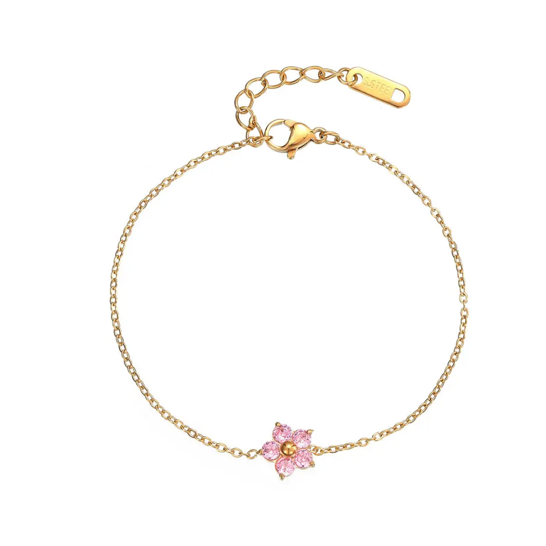 Fioren Bracelet - Pink - Glitze Accessories