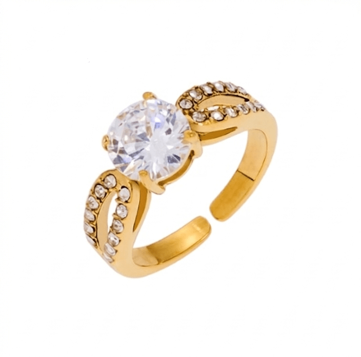 Close-up of a Glitze Accessories Legacy jewelry piece featuring intricate design and sparkling embellishments.