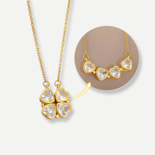 Glitze Accessories Unity gold necklace — tarnish-free, waterproof, hypoallergenic jewellery Pakistan