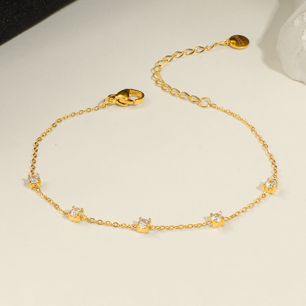 Lucent Bracelet clasp – lobster clasp with extender chain by Glitze Accessories