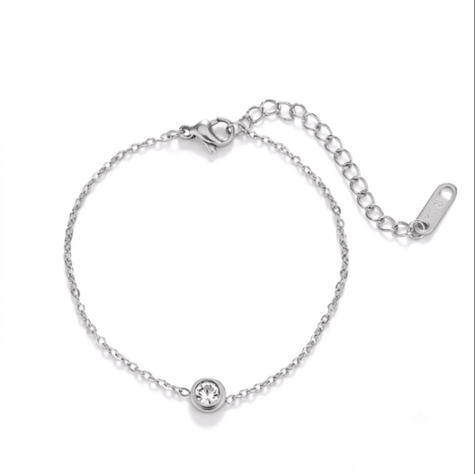 Mehr Bracelet Silver — stainless steel bracelet by Glitze Accessories Pakistan