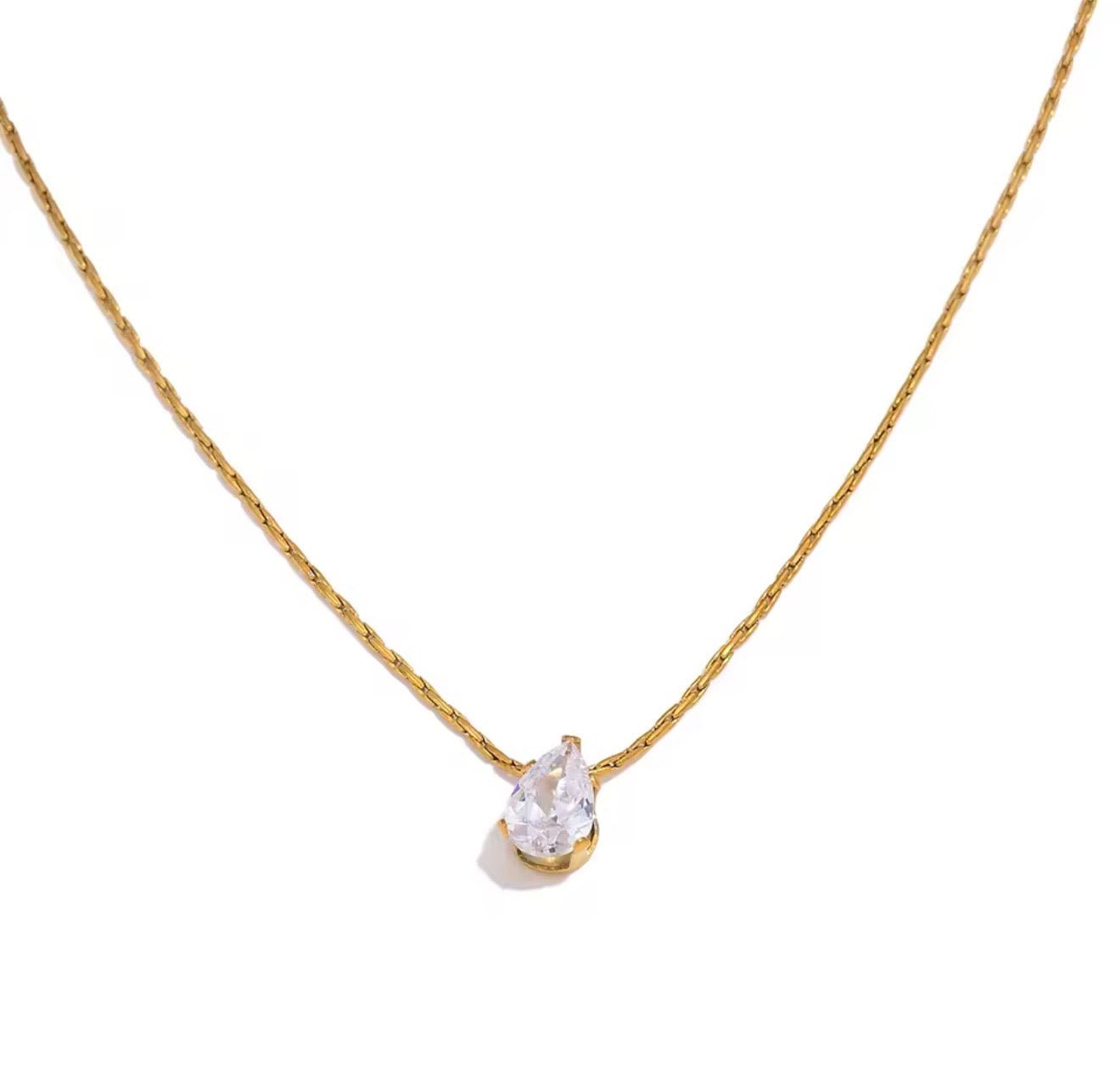 Zohal Necklace — 18K gold plated stainless steel necklace by Glitze Accessories Pakistan