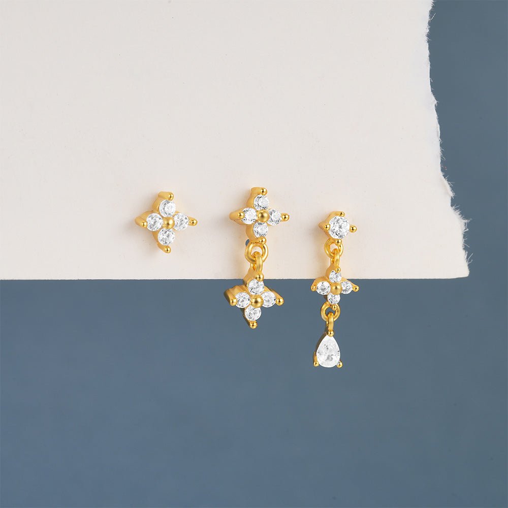 Glitze Accessories Floret jewelry piece with intricate floral design, showcasing delicate craftsmanship and elegant style.